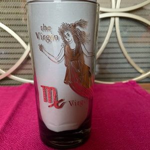 Vintage Federal Zodiac “Virgo” Smoked Highball